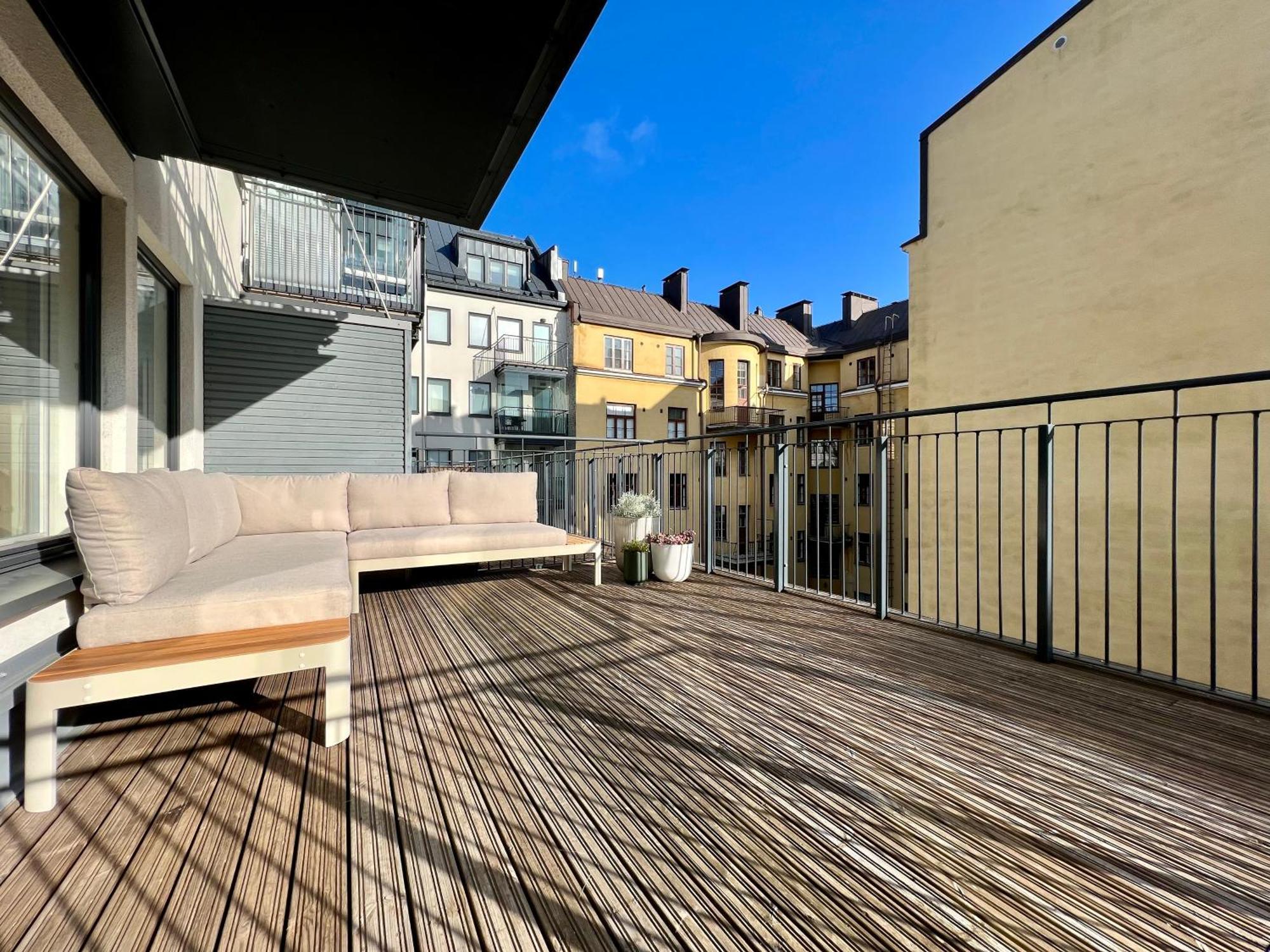 Modern Apartment With Private Terrace Helsinki Luaran gambar